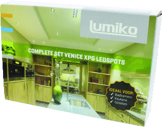 Lumiko - Venice Downlight/spot/schijnwerper Klem Luxor Pakket Se3