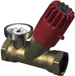 TA - Thermostatische reg.afsl. warmtapw. Therm Zero Dn15 Preset 55C