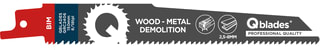 Qblades - Reciprozaagblad Qbl385180 Ds5