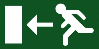 Eaton Blessing - Vistraled Pictogram noodverlichting pictogram blvistraled b