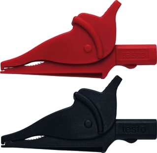 Testo - Toebeh./onderdelen meetinstrument Set Afgeschermde Krok.Klem