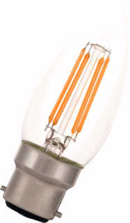 Bailey - LED-lamp c35 b22d 4w 2700k clear
