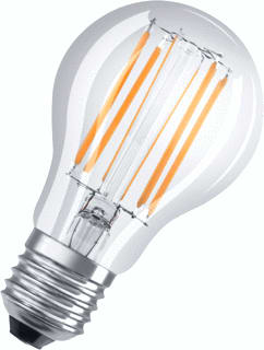 Osram - Superstar Plus LED-lamp Superst+ Cl A75 7.5W/4000K