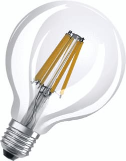 Osram - Superstar Plus LED-lamp Superst+ Cl Globe 100 4000