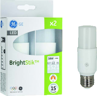 GE - LED-lamp bail brightstik b22d 830   ds2