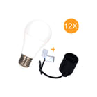 Bailey - LED-lamp E27 Houder+Led 6W840 Ds12