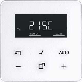 Jung - CD RANGE Ruimteklokthermostaat Displ Stnd Rtherm Cd Aw