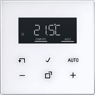 Jung - Ruimteklokthermostaat Displ Stnd Rtherm Ls Aw