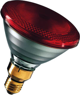 VICTORY - IR-lamp Bail Par38 E27 175W Ir Rood