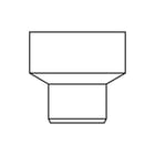 Pipelife - Renovatie Fitting met 2 aansluitingen Renov Overgstuk 50X50 L