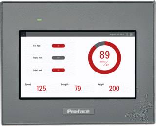 Schneider Electric - Grafisch paneel 7"W Basic Web Terminal