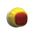 Schneider Electric - Harmony XB5 Drukknop frontelement (paddestoel) Verl Ndstop 230V Rd