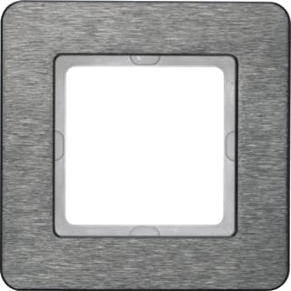 Hager Berker - Q.7 Afdekraam schakelmateriaal Afdkrm 1V Edelst