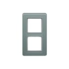 Hager Berker - Q.7 Afdekraam schakelmateriaal Afdkrm 2V Gls Wt