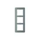 Hager Berker - Q.7 Afdekraam schakelmateriaal afdkrm q.7 3v gls wt
