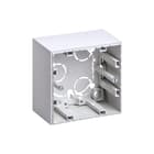 Hager Berker - S.1 Opbouwbak inbouwschakelmateriaal Renobehuiz. 1 V Wit H