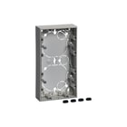 Hager Berker - S.1 Opbouwbak inbouwschakelmateriaal renobehuiz. 2 v wit l