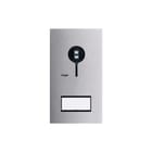 Hager - Elcom Drukknoppaneel deurcommunicatie Deurstat. 1Knop 2Dr