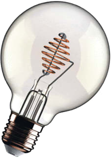 Bailey - LED-lamp Spiral G95 E27 5.5W Clr