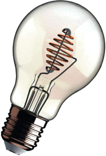 Bailey - LED-lamp spiral a60 e27 5.5w clr