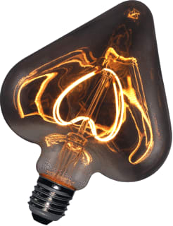 Bailey - LED-lamp Fila Heart E27 5W 2K Grey