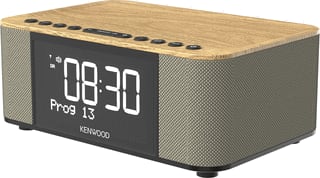 Kenwood - Radio Clockradio Stereo Hout