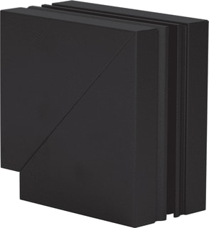 Concord - Elektr. toebeh. v verlichtingsarm. mc2 90deg v-cor el zwart