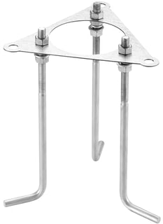 Sylvania - Mech. toebeh. verlichtingsarmatuur St Bllrd Ip65 Grondakrkt