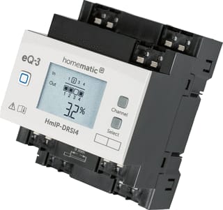 Homematic IP - Schakelactor bussysteem Drsi4 Sch.Act Dinrail 4V