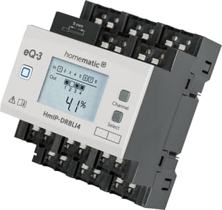 Homematic IP - Jaloezie besturing Drbli4 Jal.Act Dinrail 4V