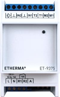 Etherma - EFROST ET-9300 Ruimtetemperatuurregelaar modulair uitbrmodul et1873 meerkan