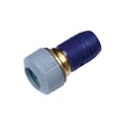 Wavin - SmartFIX Push-fit Cu Fitting met 2 aansluitingen smartf koperoverg 16x15