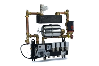 Robot Vloerverwarming - Verdeler voor hydronische circuits wis-set pro verdr 12groep