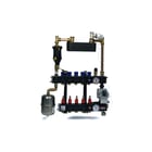 Robot Vloerverwarming - Verdeler voor hydronische circuits wis-set ltvc 6 groep wilo