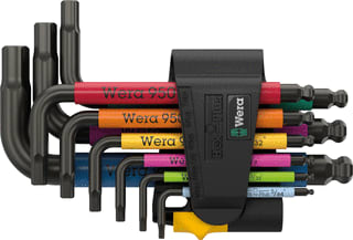 Wera - Inbussleutelset 950/9 Hex-Plus Mc 9Dlg