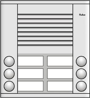Niko - NAC Functiemodule voor deurstation Opb Audio Deurst 2X3 Druk