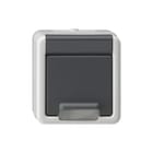 Gira - Spatwaterdicht opbouw Wandcontactdoos (WCD schakelmat.) Wcd Ra Kbs W Opb Gr