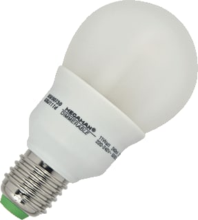 Megaman - DimmerAble Spaarlamp spaarlamp 11w e27 class
