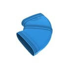 Wavin - Ventiza Bocht ovaal luchtkanaal Bocht 90 Pvc Bl 235 M/M