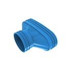Wavin - Ventiza Verloop luchtkanaal Verloop Pvc Bl 195X80 M/M
