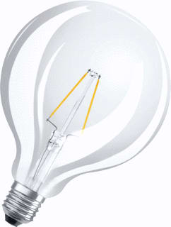 Osram - Parathom Classic Globe LED-lamp ledbulb 2,5-25w e27/27g125
