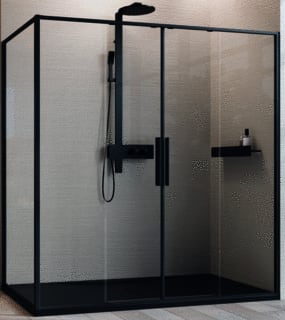 Novellini - Douchedeur riga 2a 119cm rose 1 zw