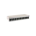 Metz Connect - Inzetplaat schakelmateriaal Officbox Edat 12V Wit