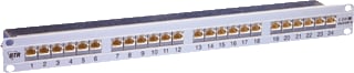 Metz Connect - E-DAT Patchpaneel twisted pair Patchp Stp 6 24V Lsa+