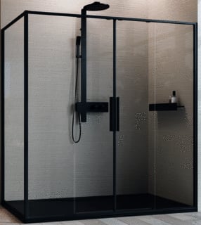 Novellini - Douchedeur riga 2a 136cm rose 1 mwt