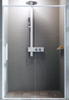 Novellini - Douchedeur riga 2p 119cm r hgl chr