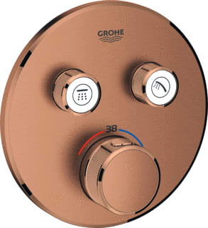 Grohe - Grohtherm SmartControl Inbouwmengkraan Therm T Omstel Warm