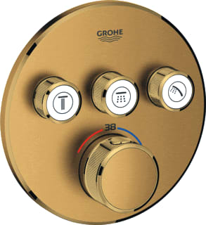 Grohe - Grohtherm SmartControl Inbouwmengkraan Therm T Cool Sunrise