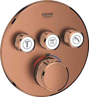 Grohe - Grohtherm SmartControl Inbouwmengkraan Therm T Omstel Warm
