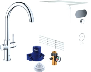 Grohe - Blue Professional Duo C Tapwatersysteem Blue Prof Duo C-Uitloop